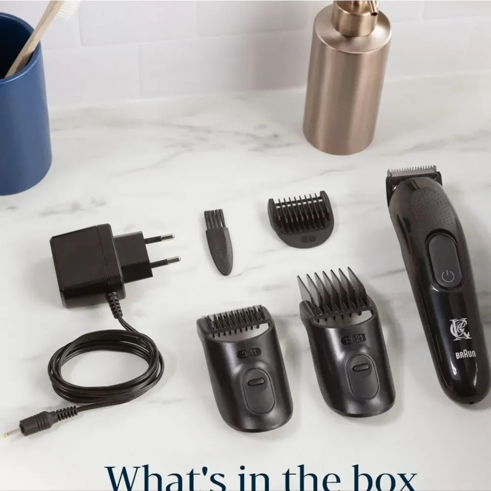 King‎ C Gilette Cordless Beard Trimmer w/Attachments